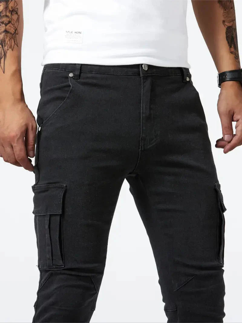 Men's Comfortable Relaxed Fit Cargo Pants