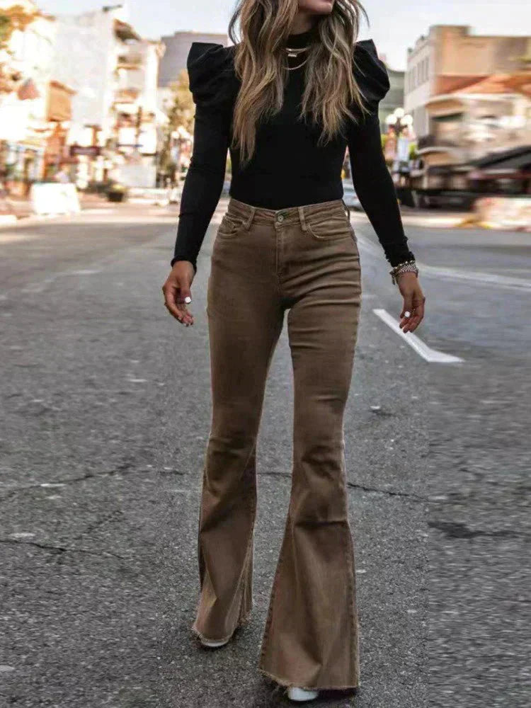 Women's Trousers Bootcut Comfortable High-Quality