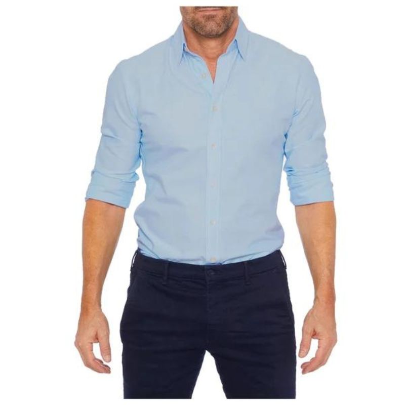 Men's Elegant Long-Sleeve Shirt