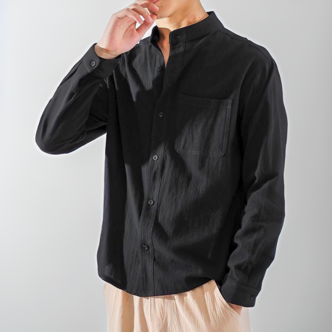 Men's Comfortable Long-Sleeve Shirt Lightweight