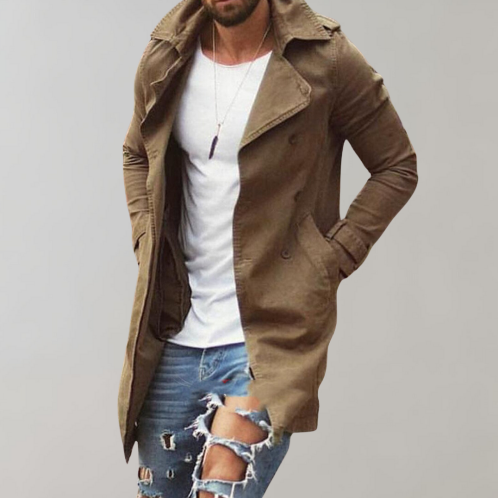 Men's Classic Mid-length Coat