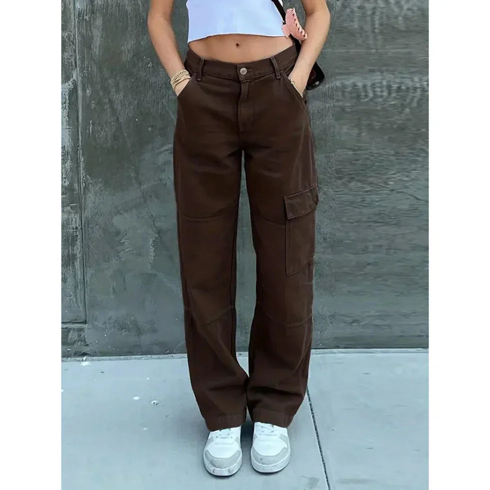 Comfortable Women's Cargo Pants Casual Style
