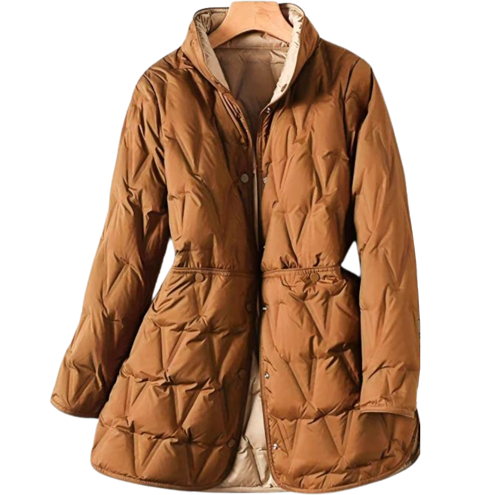 Winter Down Jacket Lightweight Mid-length Warm