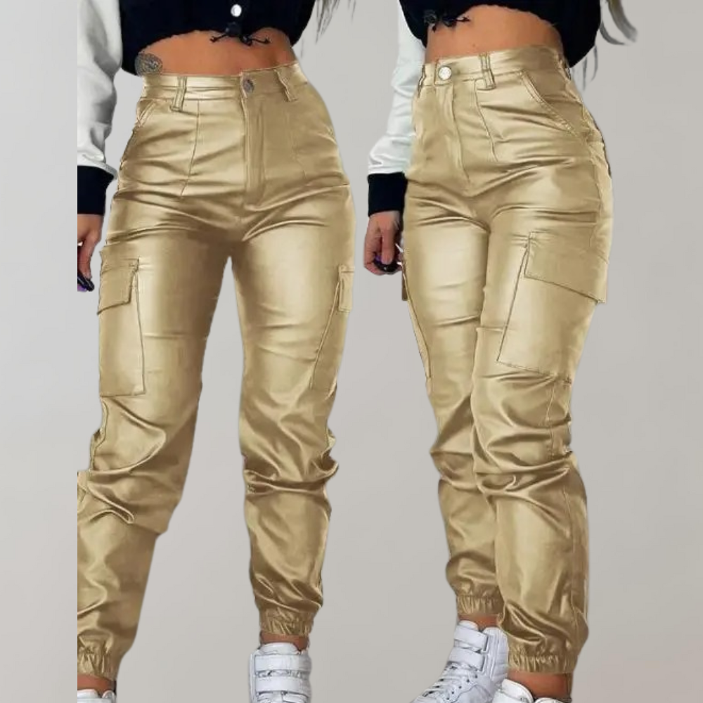 Women's Cargo Trousers High Quality With Many Pockets