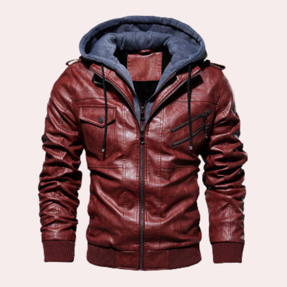 Men's Modern Parka Jacket with Hood