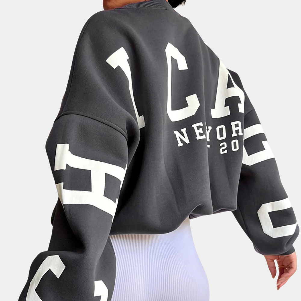 Women's Sweater Elegant Design Long Sleeve