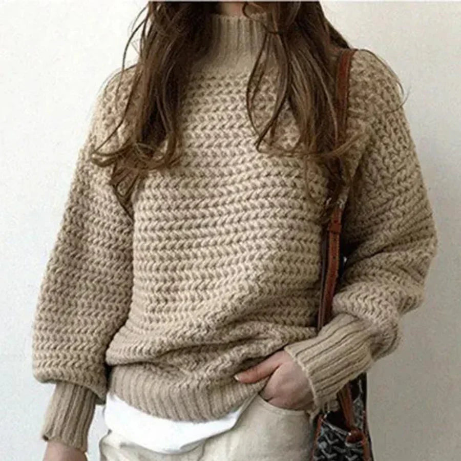 Ladies' Sweater Elegant Knit Quality