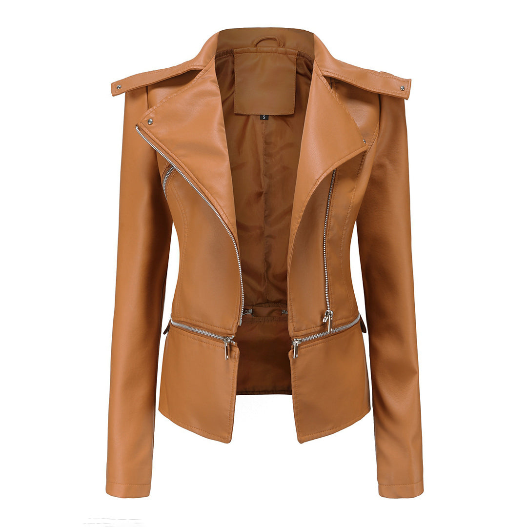 Autumn Trendy Women's Leather Jacket