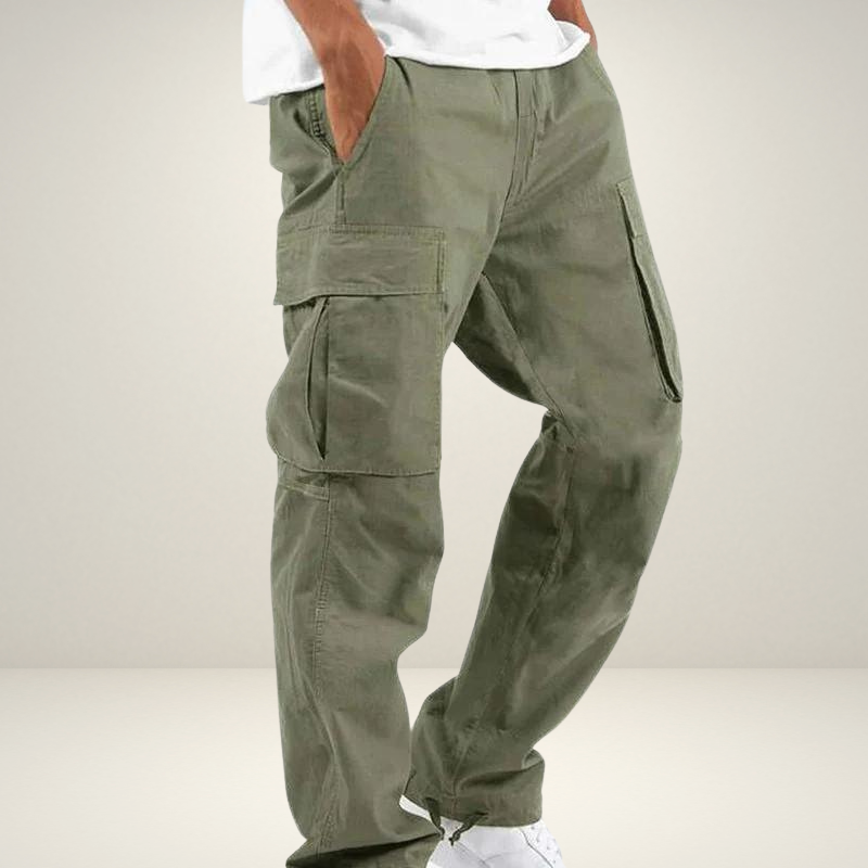 Men's Cotton Cargo Trousers Comfortable