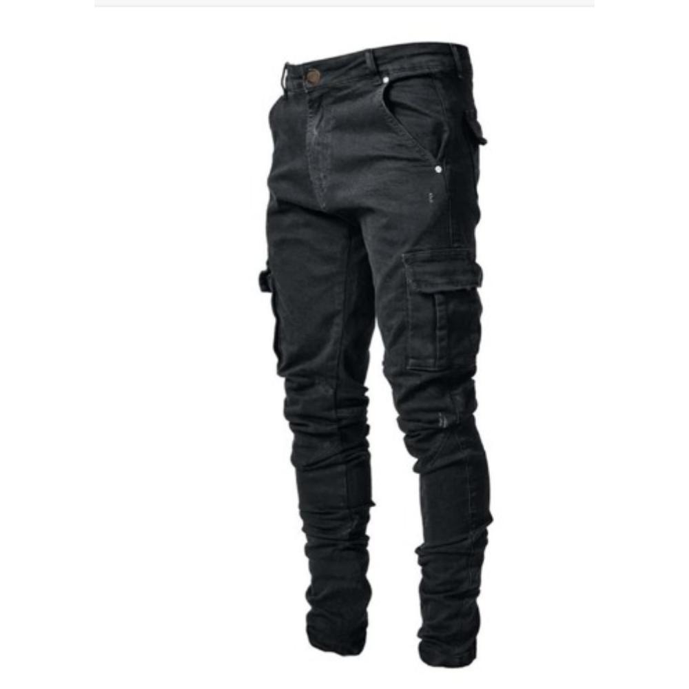 Men's Cargo Jeans Durable Comfortable