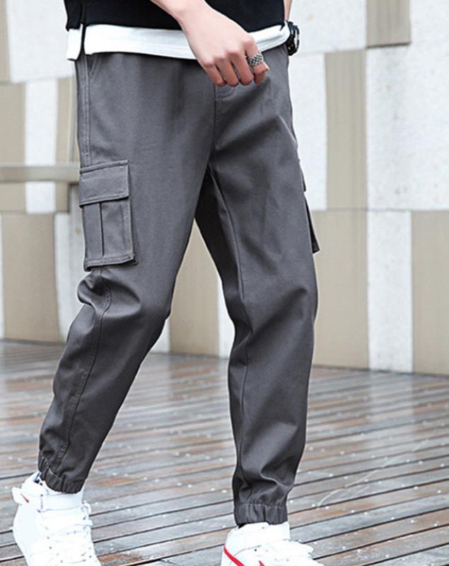 Comfortable Men's Cargo Jogger Pants Loose Fit