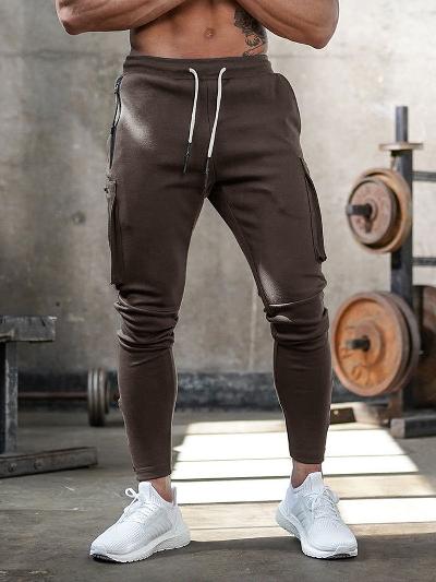 Men's Slim Fit Elastic Joggers