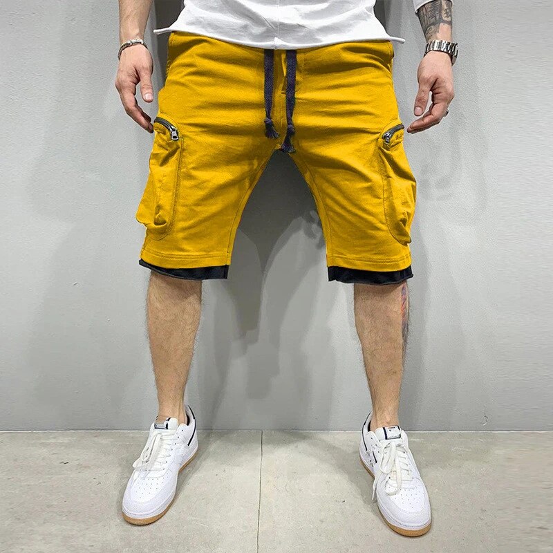 Comfortable Men's Loose-Fit Shorts with Drawstring