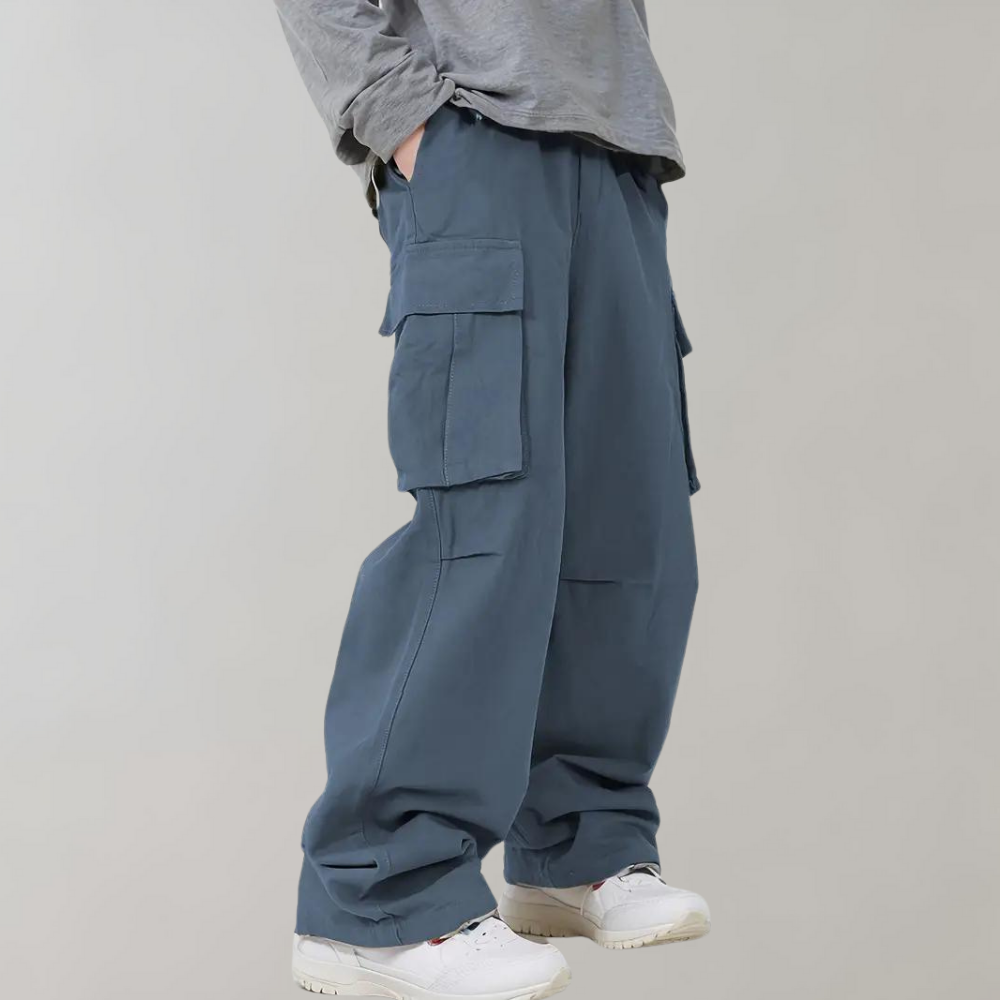 Men's Baggy Trousers Comfortable Loose Fit