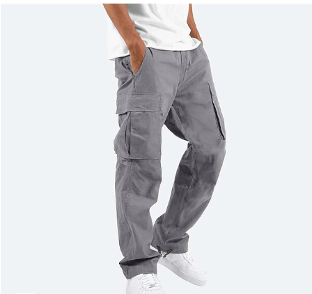 Men's Cargo Pants Comfortable Straight Leg