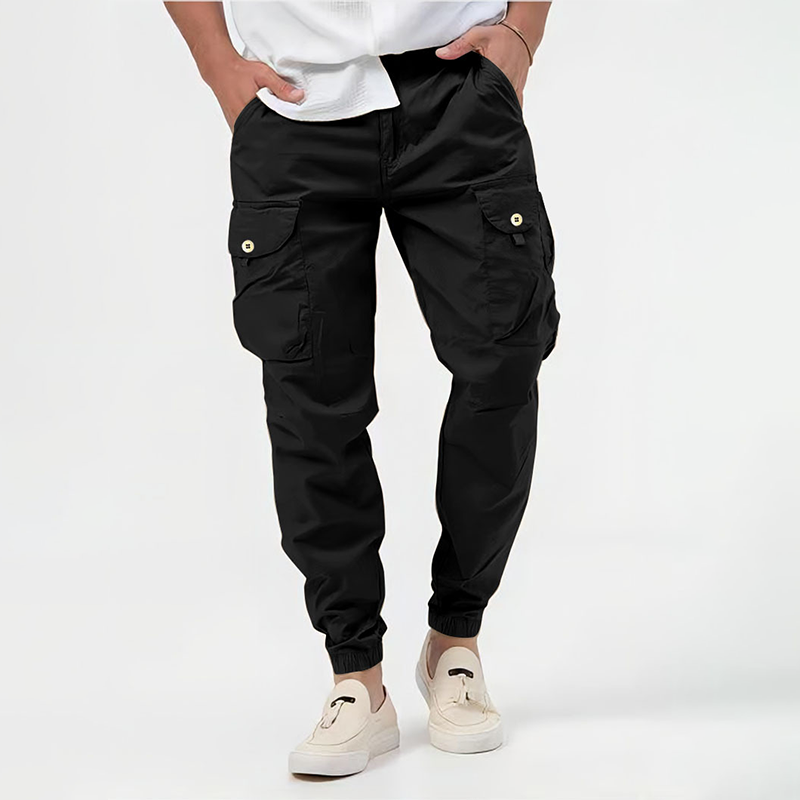 Comfortable Men's Cargo Pants With Many Pockets