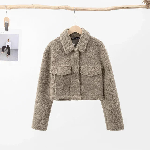 Stylish Short Jacket Warm and Comfortable