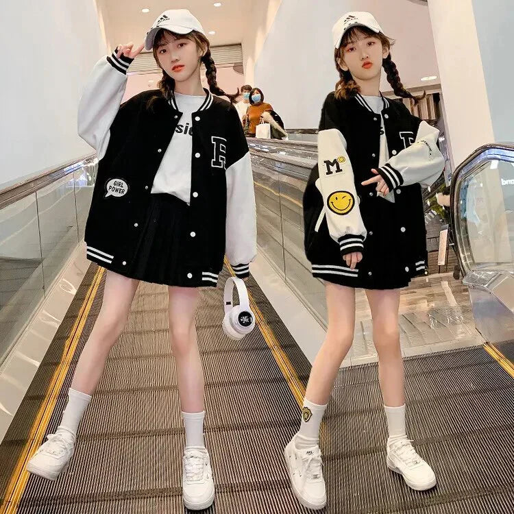 Vivian - Trendy College Jacket Girl