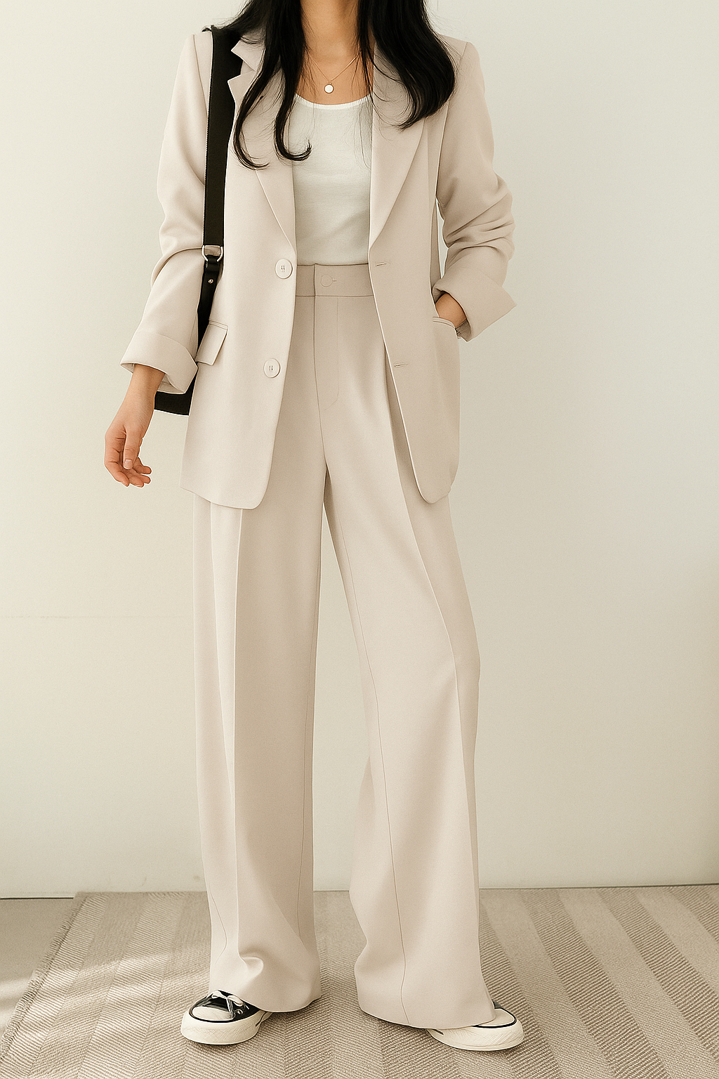 Women's Business Suit Set Blazer and Pants