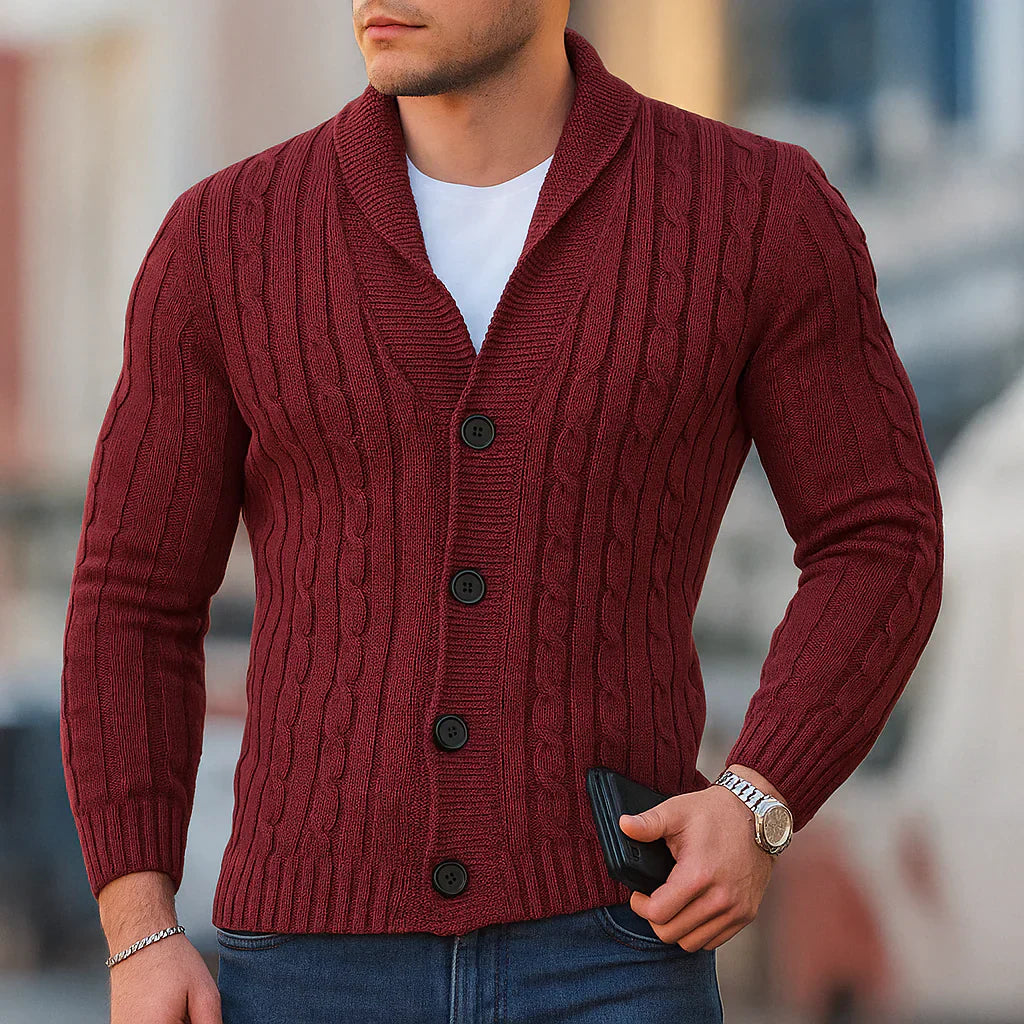 Men's Classic Knit Jumper Warm