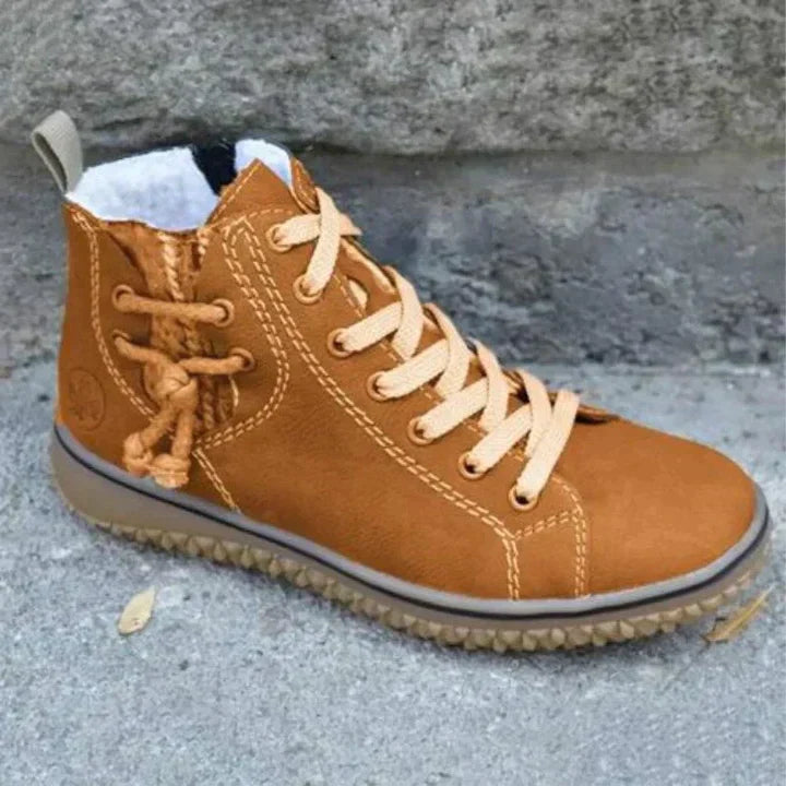 Elegant Leather Boots Vintage Style