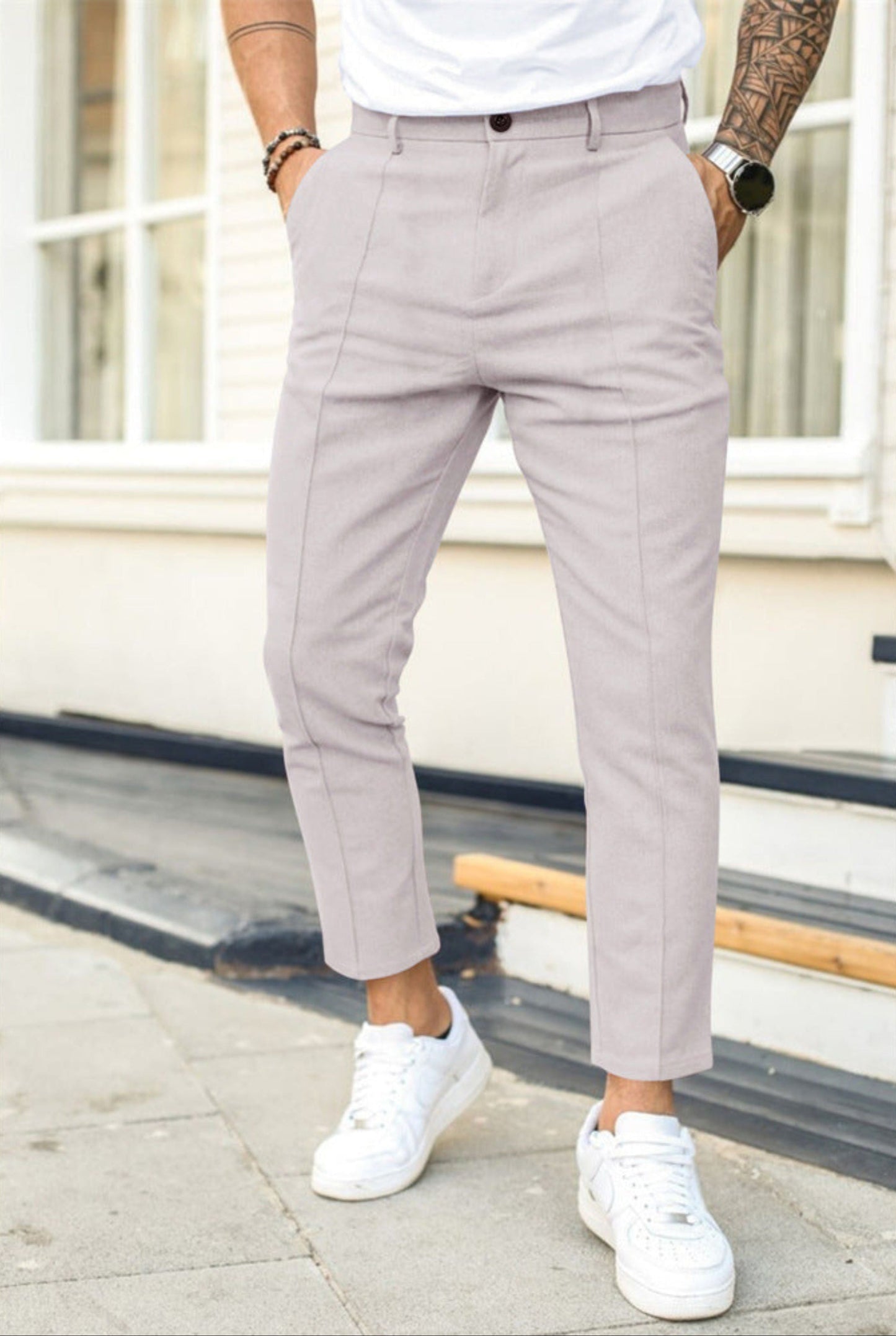 Men's Slim Stretch Skinny Chinos