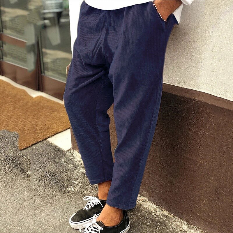 Comfortable Men's Corduroy PantsRelaxed Fit