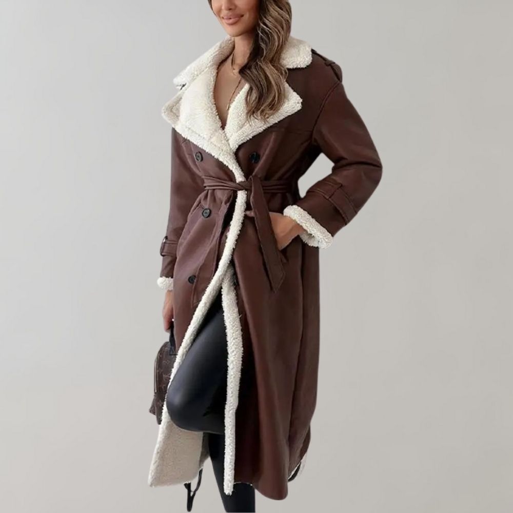 Elegant Women's Long Winter Jacket