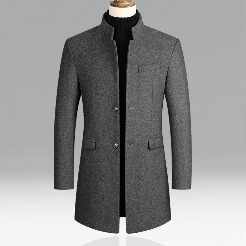 Slim-fit Women's Wool Jacket Elegant Design