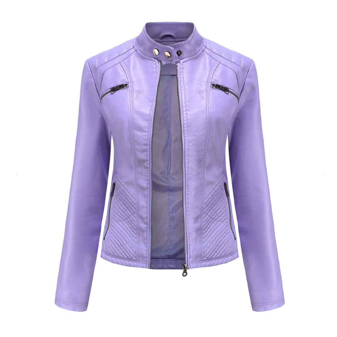Leather Jacket Classic Style Elegant