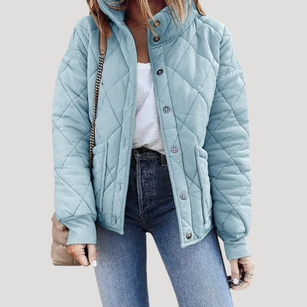 Women's Puffer Jacket Quilted Vest Warm Insulated