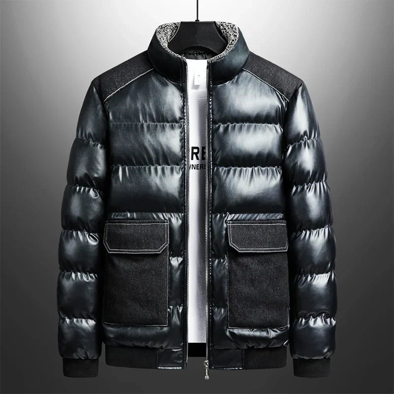 Men's Sporty-Elegant Bomber Jacket