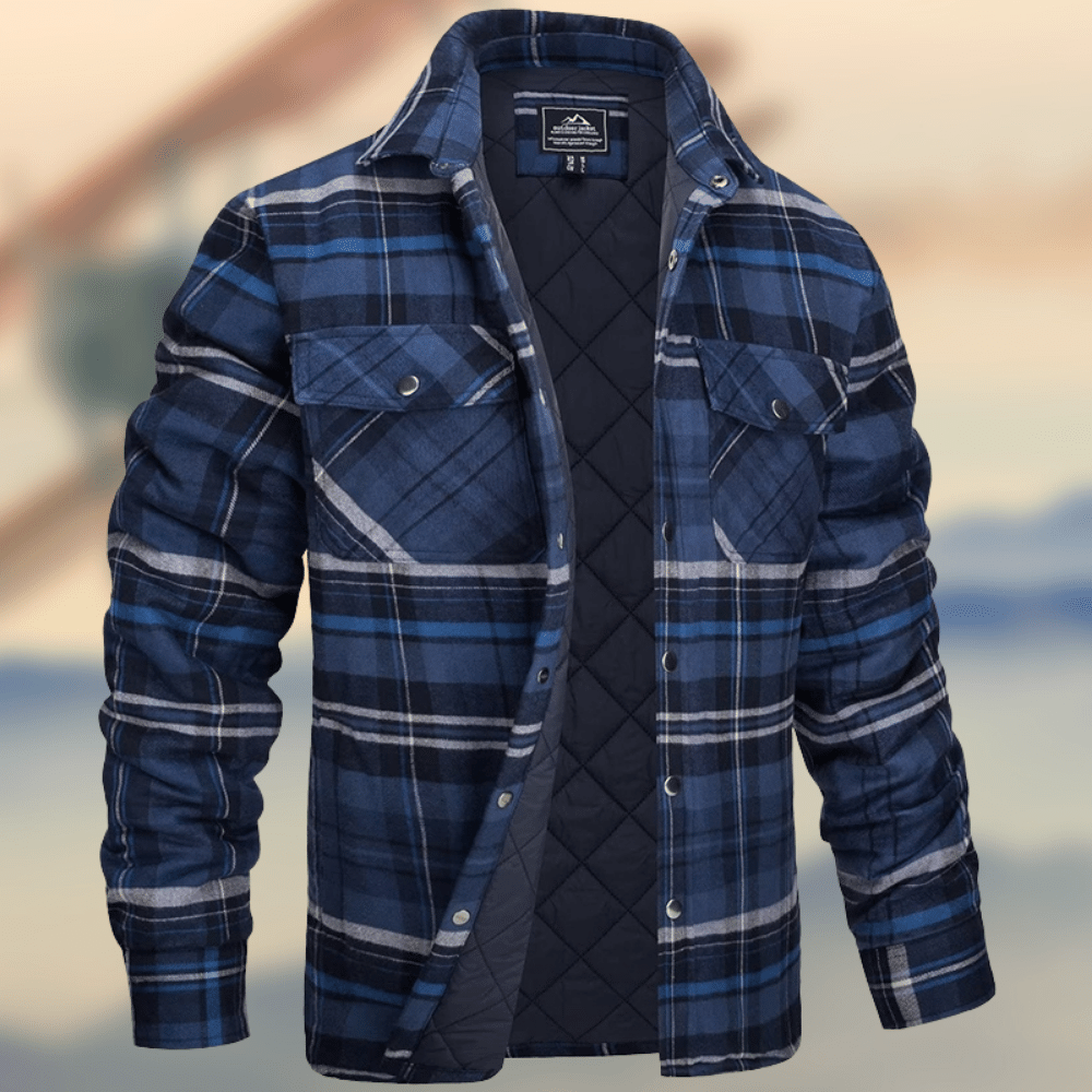 Elegant Men's Warm Fleece Jacket