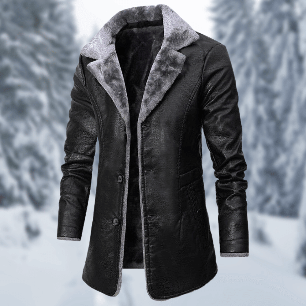 Elegant Winter Coat Cuddly Warm