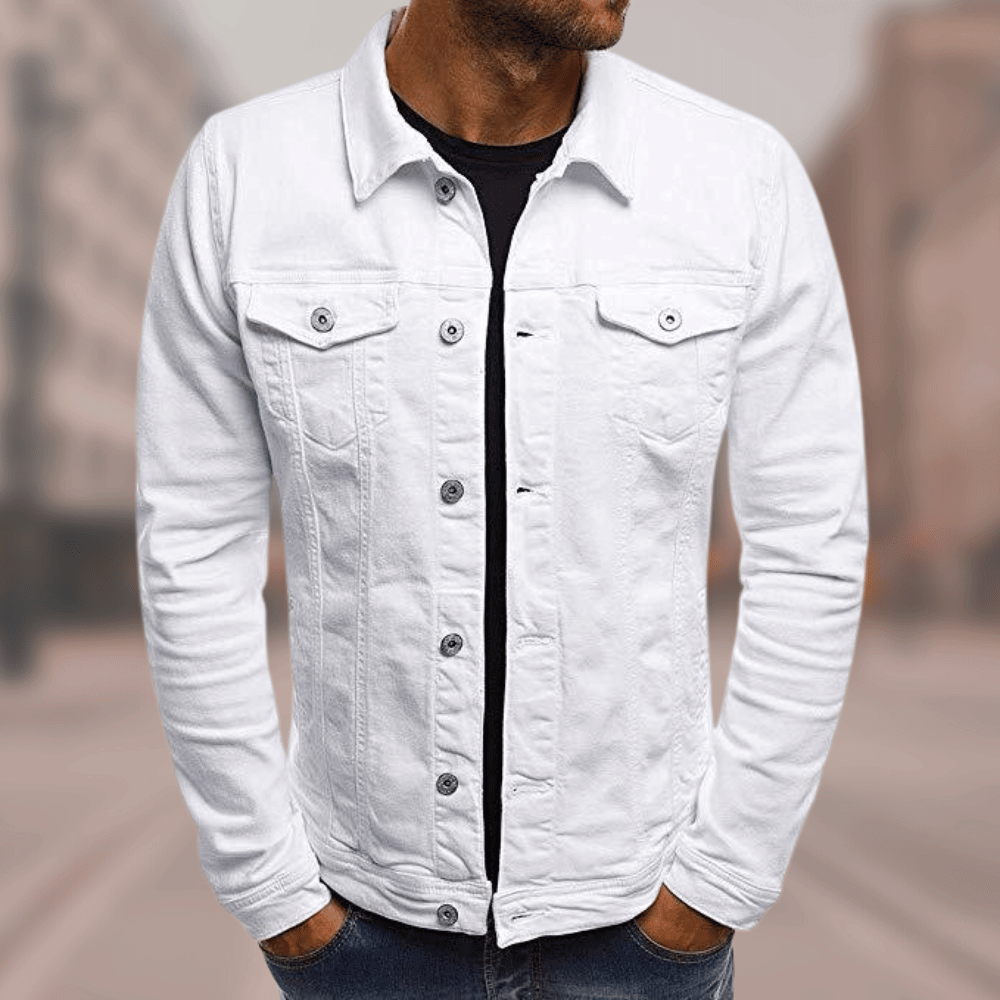 Marius - Stylish Jeans Jacket Comfortable Cut