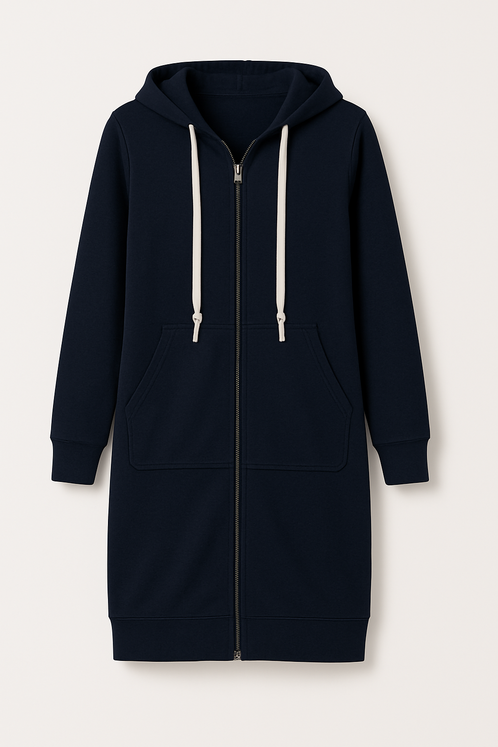 Comfortable Leisure Hoodie Zip-Up