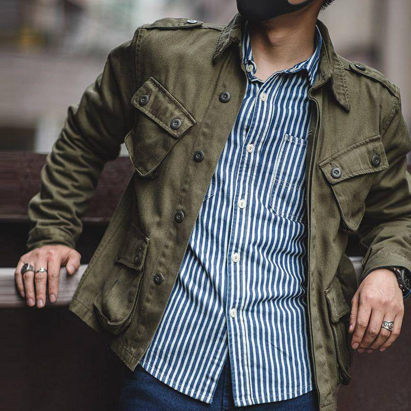 Wasserfeste Männerarbeitsjacke Robust & Langlebig - IdealeKleiden
