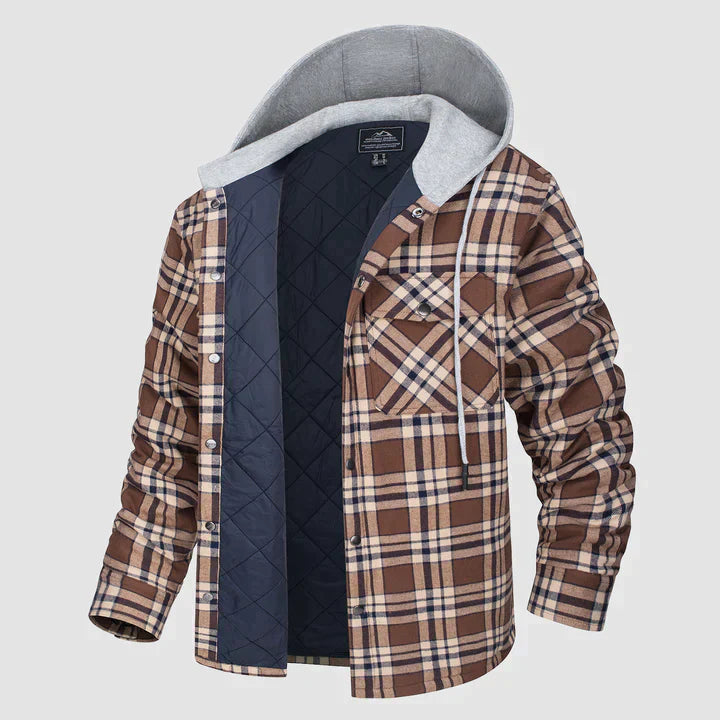 Harrison - Warm Flannel Men's Winter Jacket