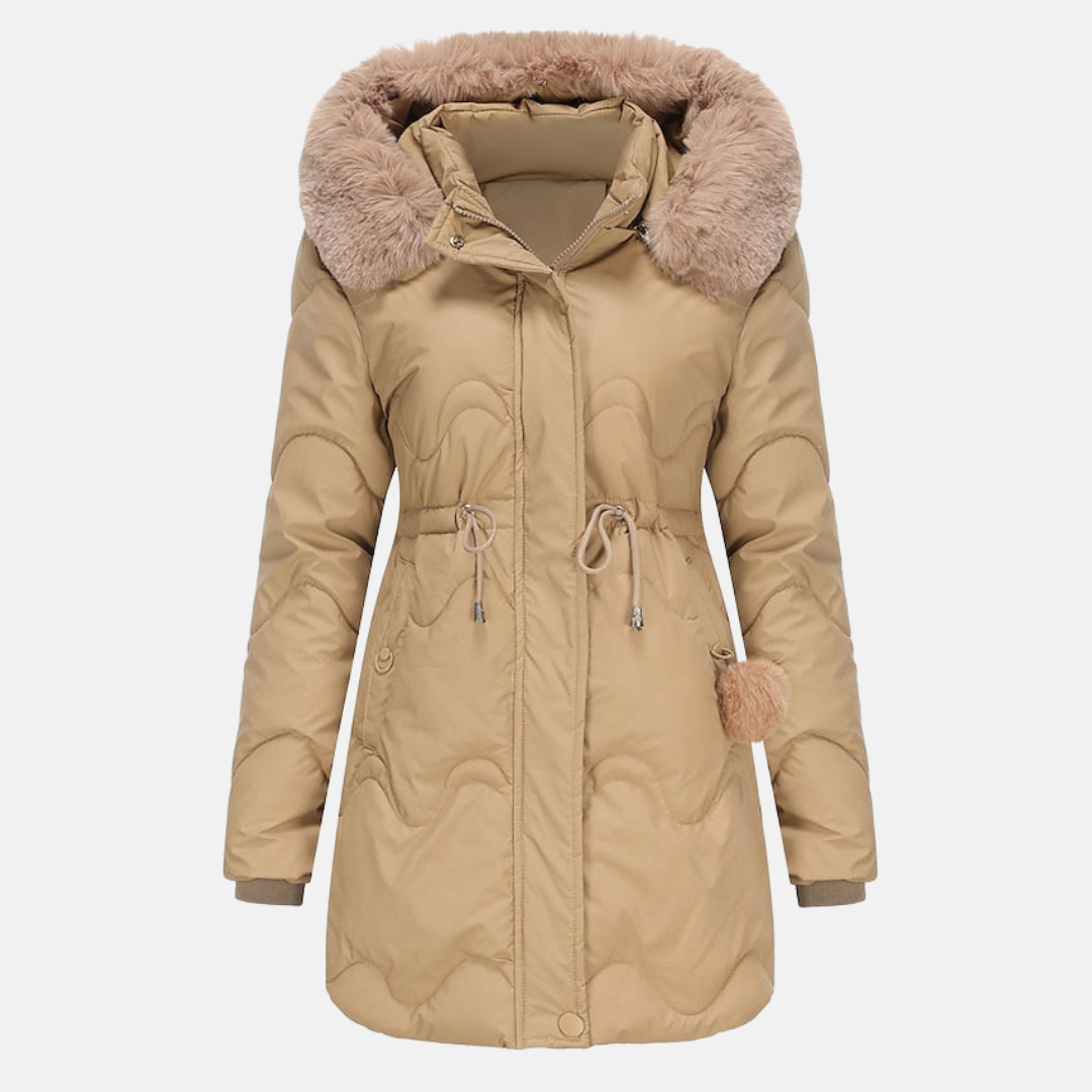 Luxury Fur Jacket Removable Hood