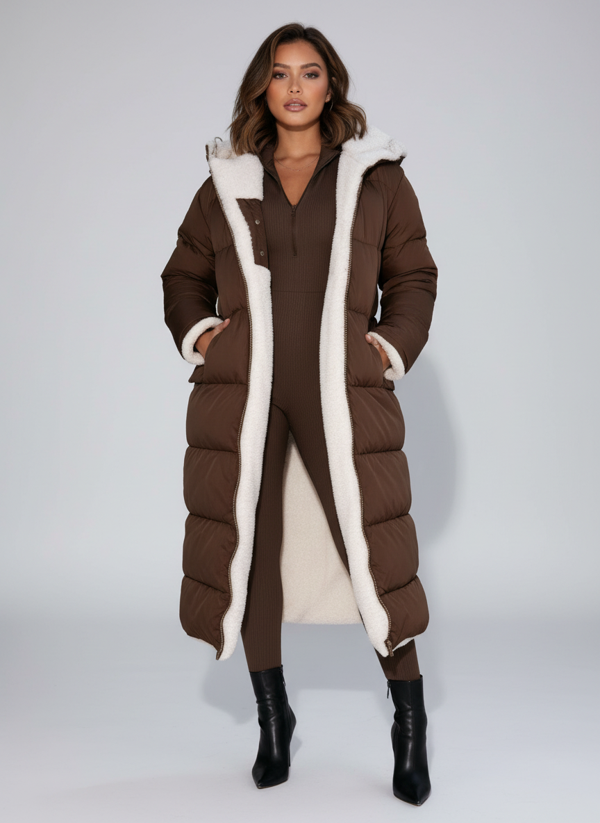 Women's Reversible Warm Winter Jacket