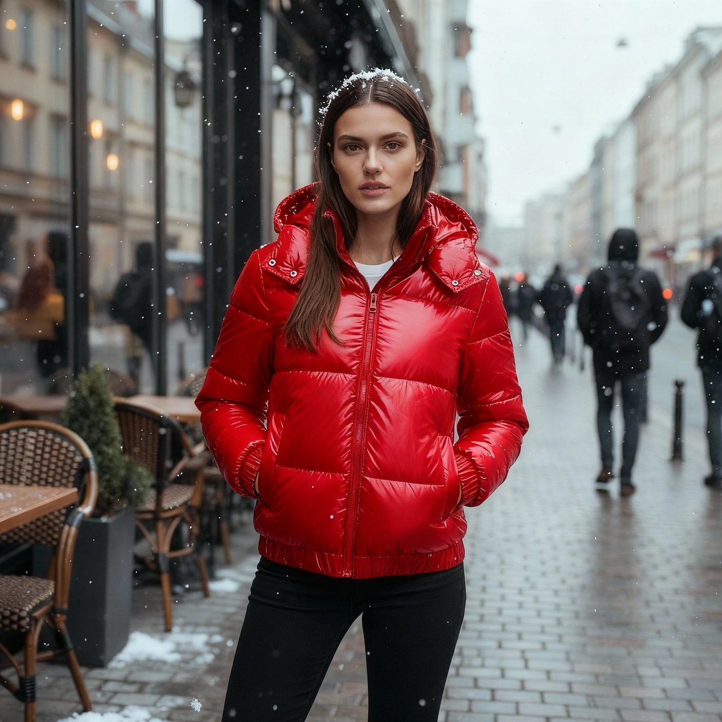 Waterproof Women's Winter Jacket Warm Elegant