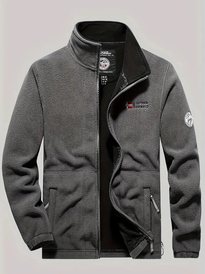 Men's Winter Jacket Fleece Windproof Insulated