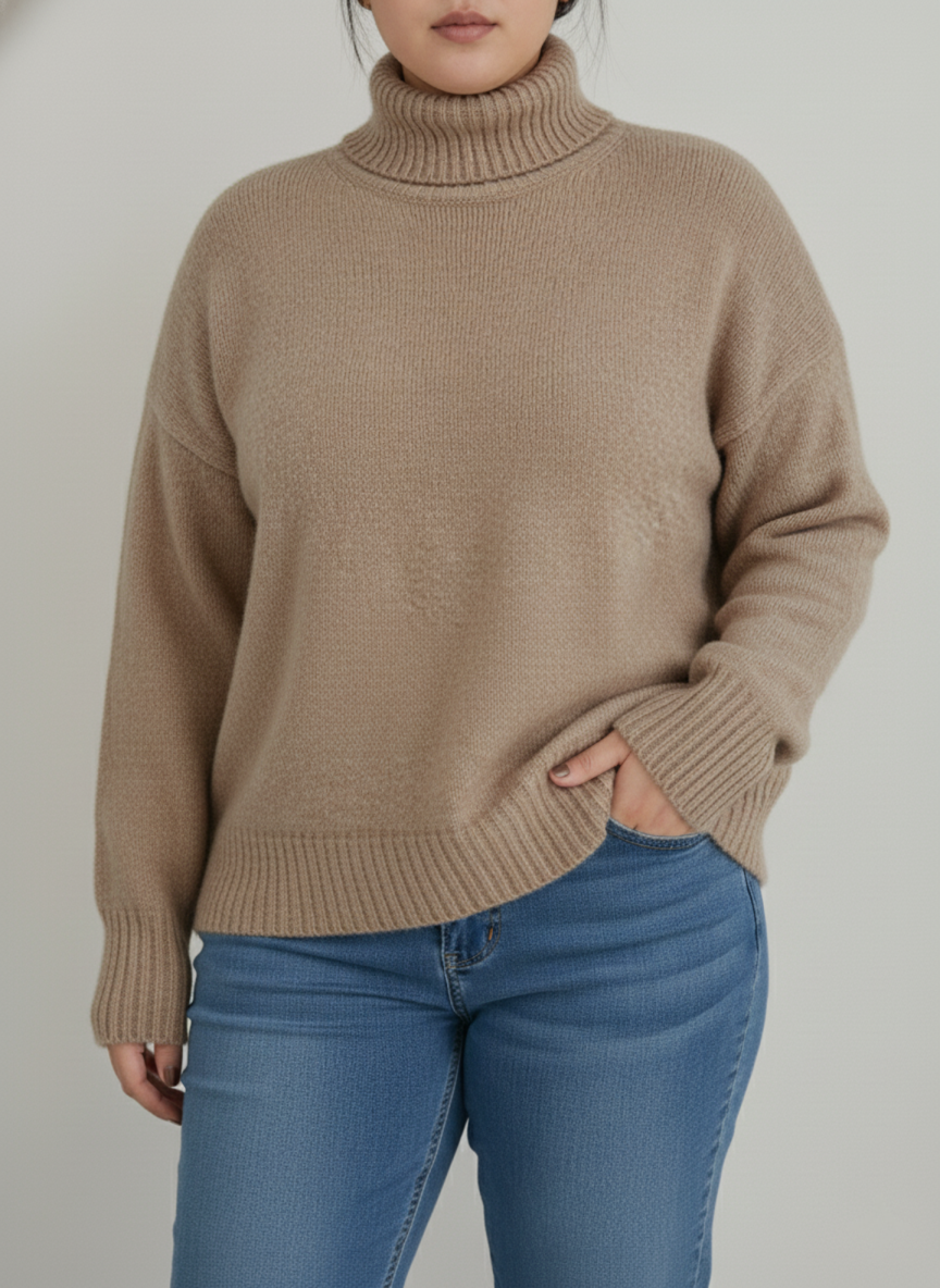Soft Women's Cashmere Sweaters Plus Size