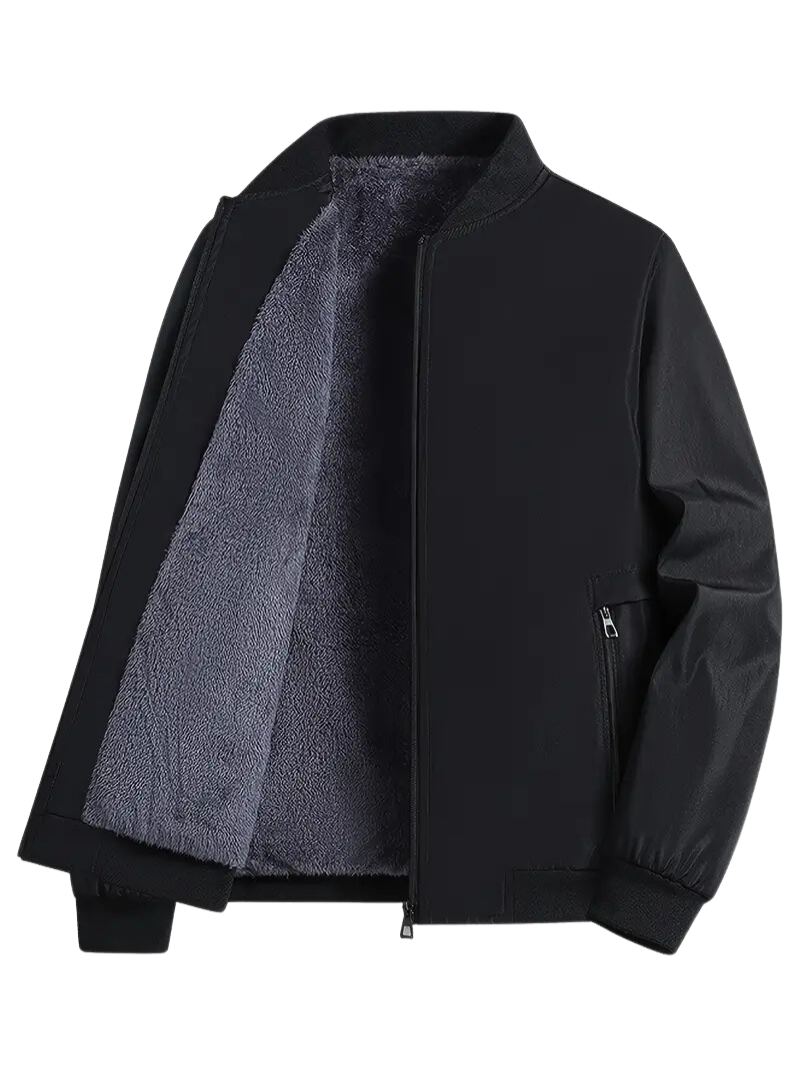 Men's Fleece Jacket Warm Modern Design