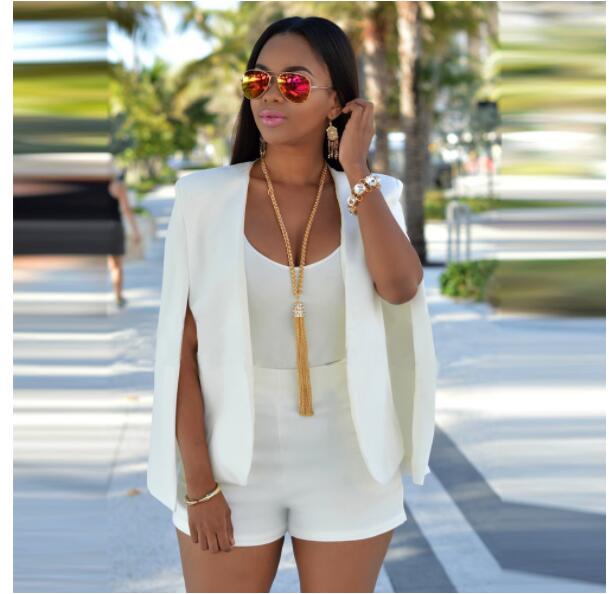 Women's Blazer Long Sleeve Elegant Cut