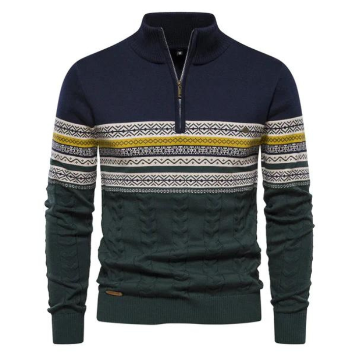 Men's Warm Knitted Winter Sweater