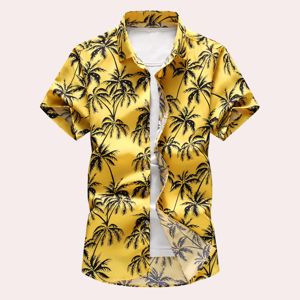 Colorful Hawaiian Shirt Short Sleeve Summer