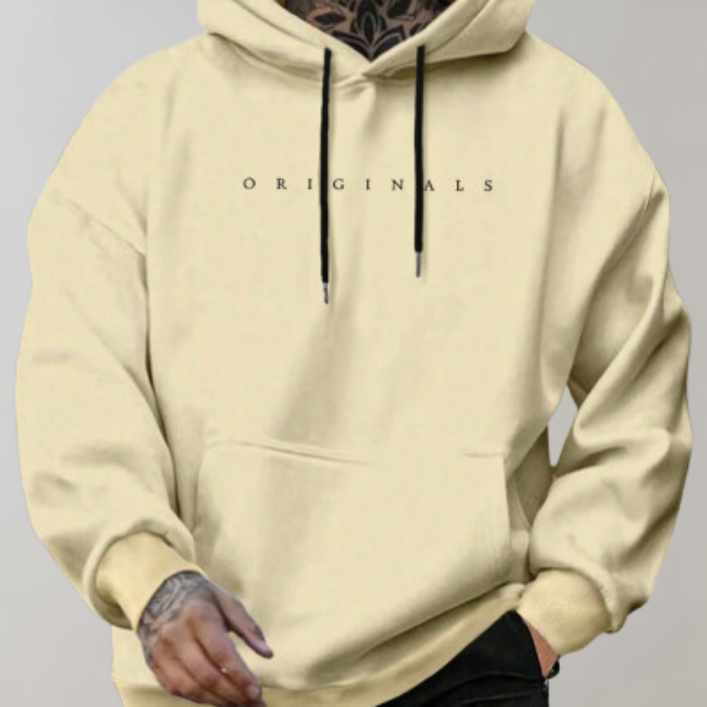Men's Hoodie Modern Comfort Pullover