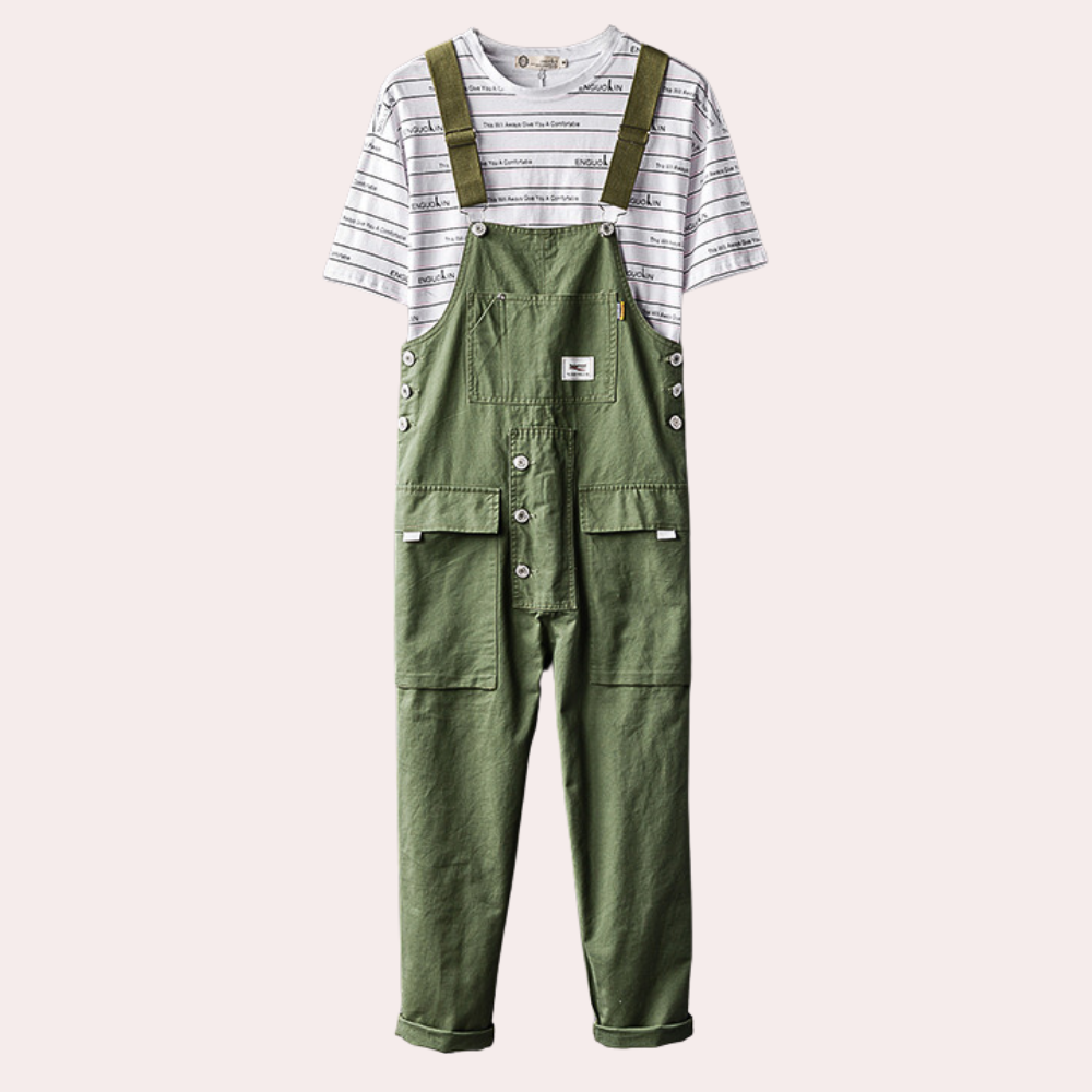 Men's Cargo Overalls
