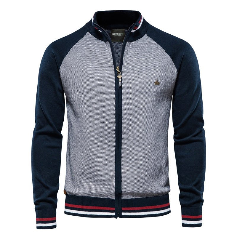 Men's Lightweight Zip-Up Sweatshirt Jacket